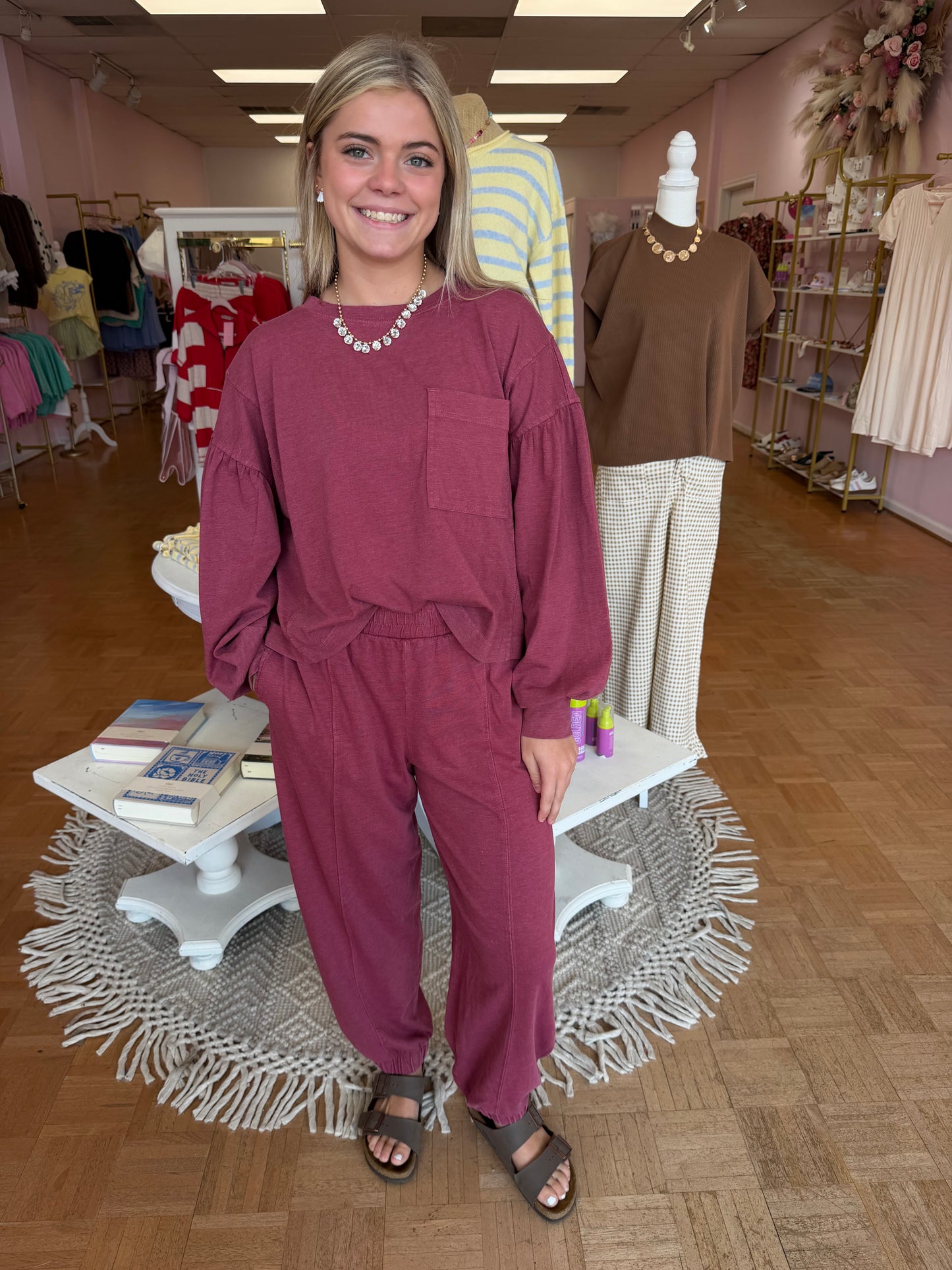 Cabernet Jogger Set
