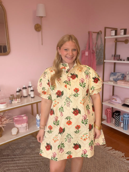 Petals & Pearls Dress