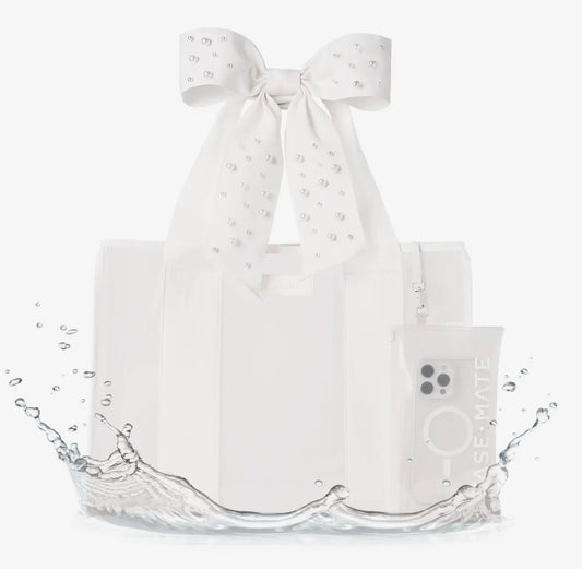 Pearly White Jelly tote- Casemate