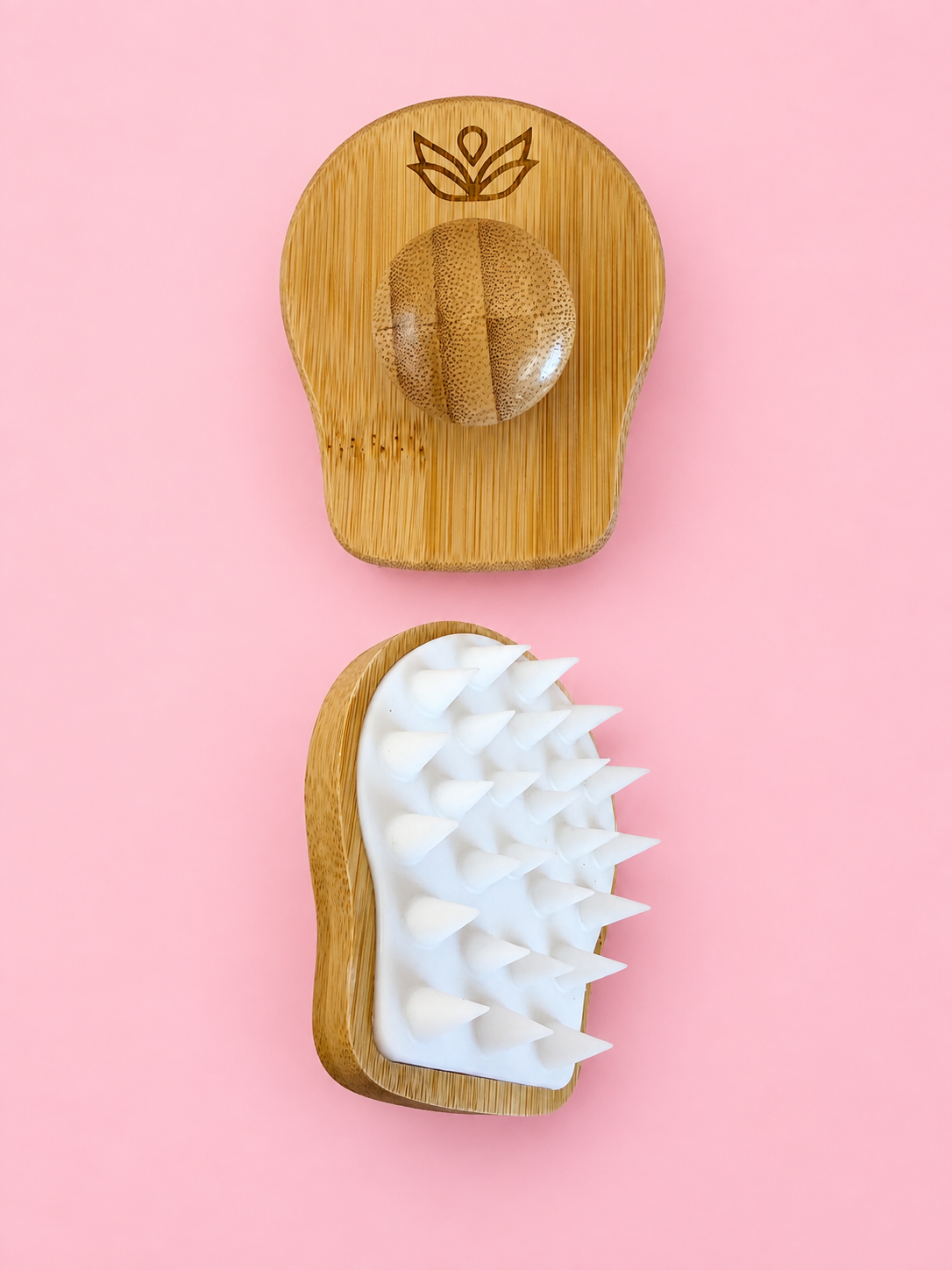 Be Well Scalp Retreat| Bamboo + Silicone Scalp Massager